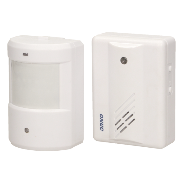 Motion sensor with wireless indicator