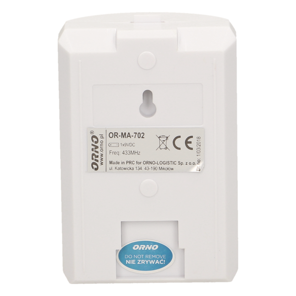 Motion sensor with wireless indicator
