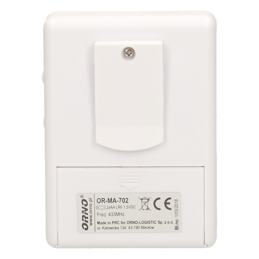 Motion sensor with wireless indicator