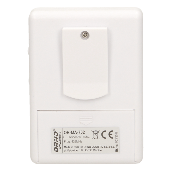 Motion sensor with wireless indicator