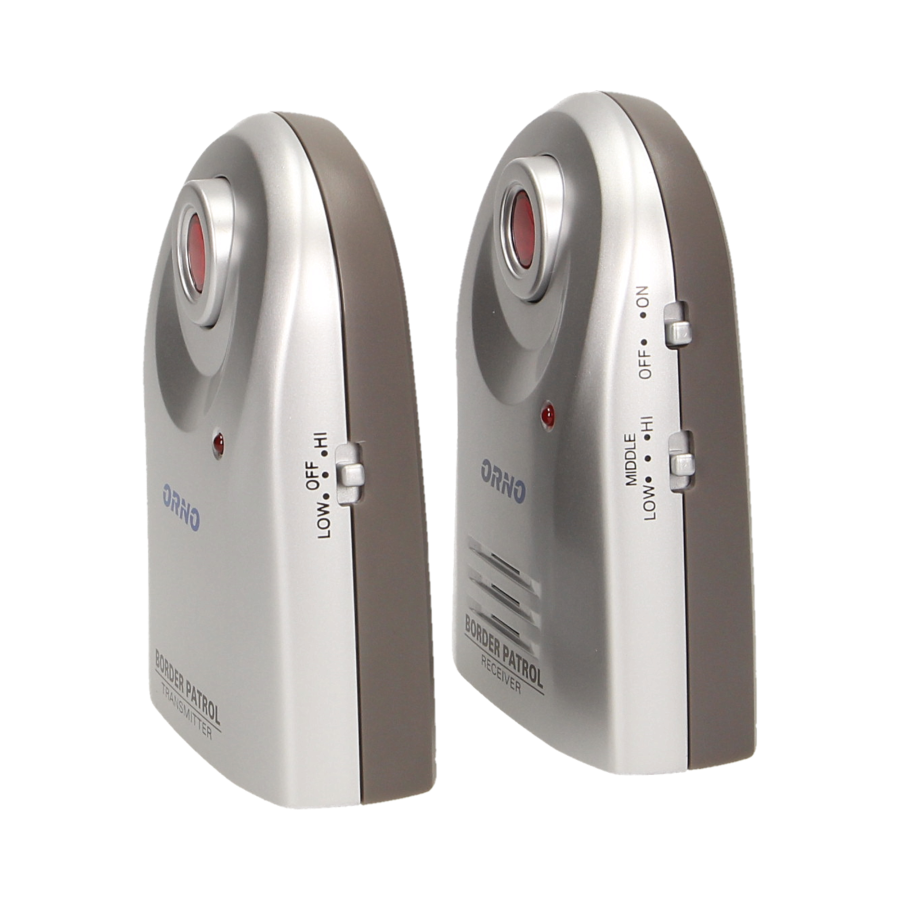 Mini alarm with infrared barrier