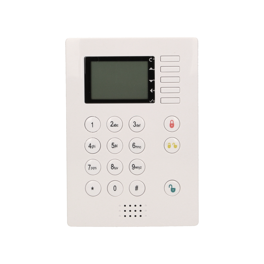 Wireless, digital keypad for MH alarm