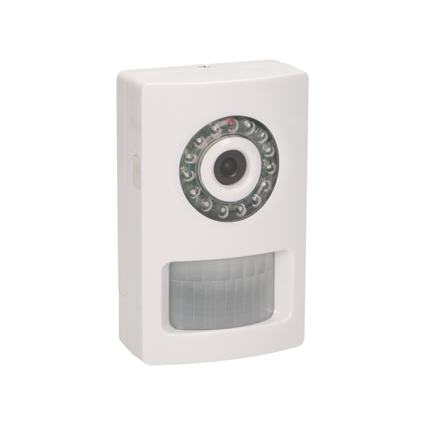 Wireless motion sensor with a built-in camera for MH alarm