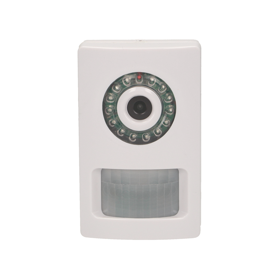Wireless motion sensor with a built-in camera for MH alarm