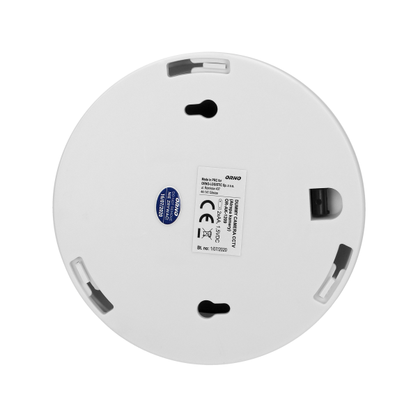 Dummy security CCTV camera with IR diode, battery operated