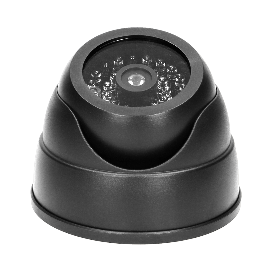 Dummy security CCTV camera, with IR diode, battery operated, MINI