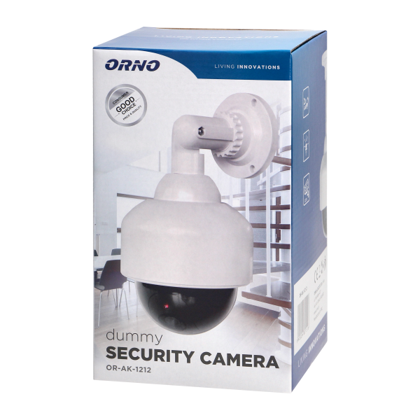 Dummy security rotating CCTV camera