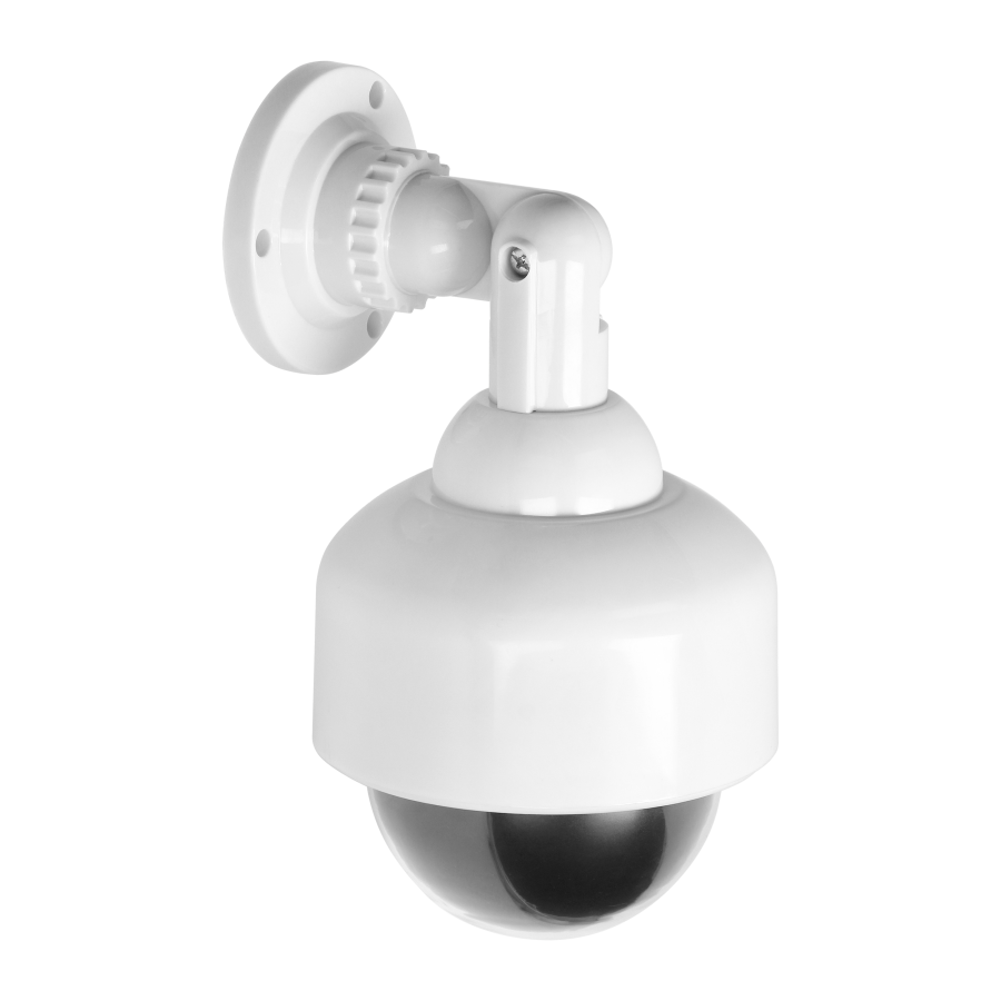 Dummy security rotating CCTV camera