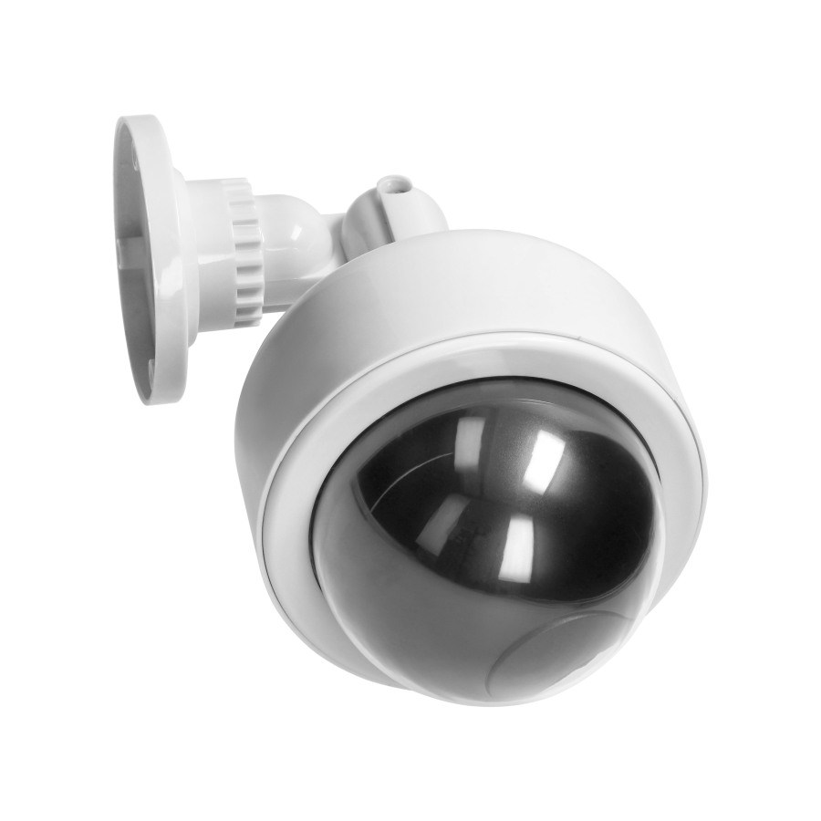 Dummy security rotating CCTV camera