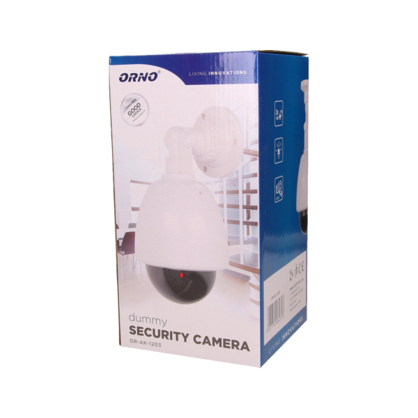 Dummy security rotating CCTV camera