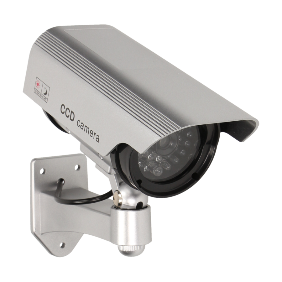 Atrapa kamery monitorującej CCTV, bateryjna