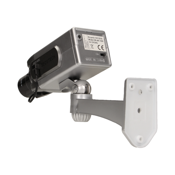 Dummy security CCTV camera with motion sensor