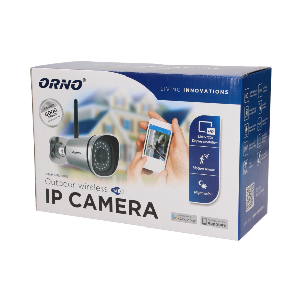 Bezprzewodowa kamera monitorująca IP zewnętrzna, IP66