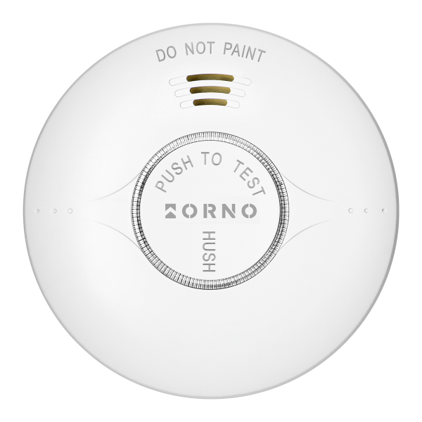 Battery-powered smoke detector, 2xAA, sensor lifetime 10 years, Tuya Smart Wi-Fi