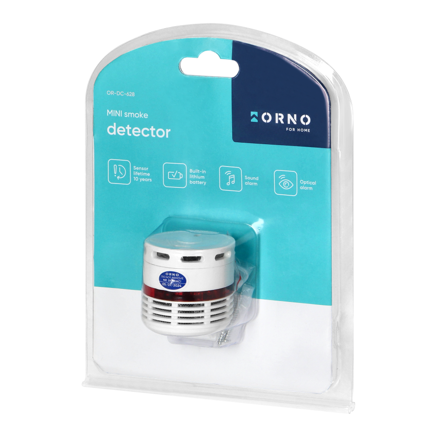 Smoke detector MINI with built-in lithium battery