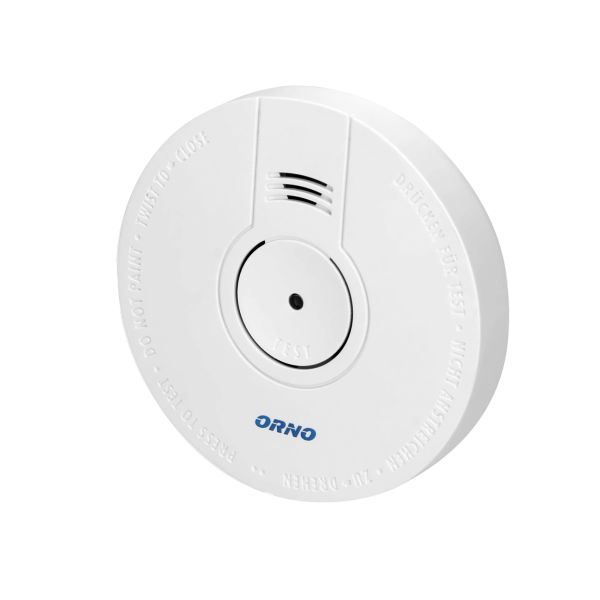 Battery operated smoke detector