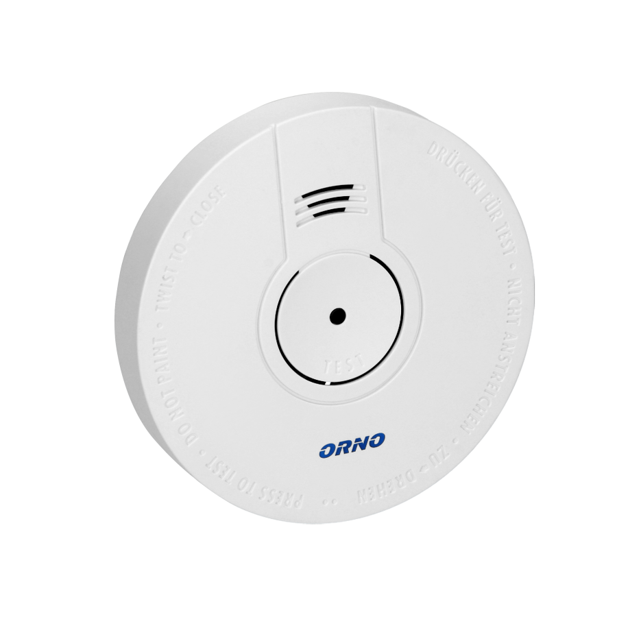Battery operated smoke detector