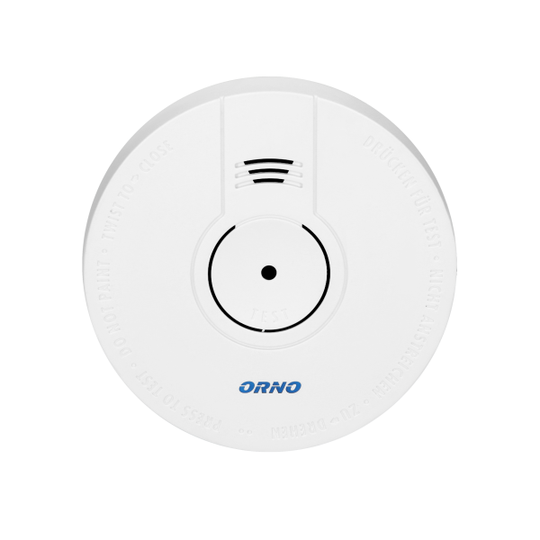 Battery operated smoke detector