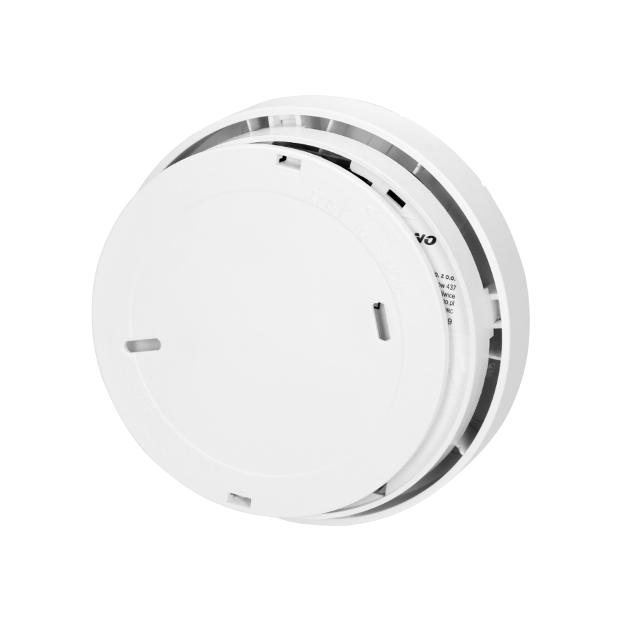 Battery operated smoke detector