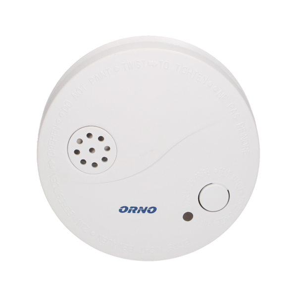 Battery operated carbon monoxide and smoke detector set