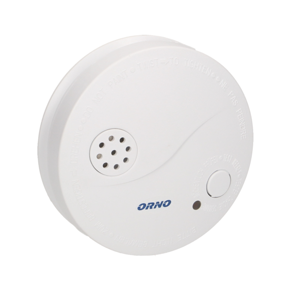 Battery operated carbon monoxide and smoke detector set