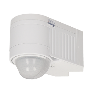 PIR motion sensor 360°, 3 detectors, 3 ways of installation, IP44