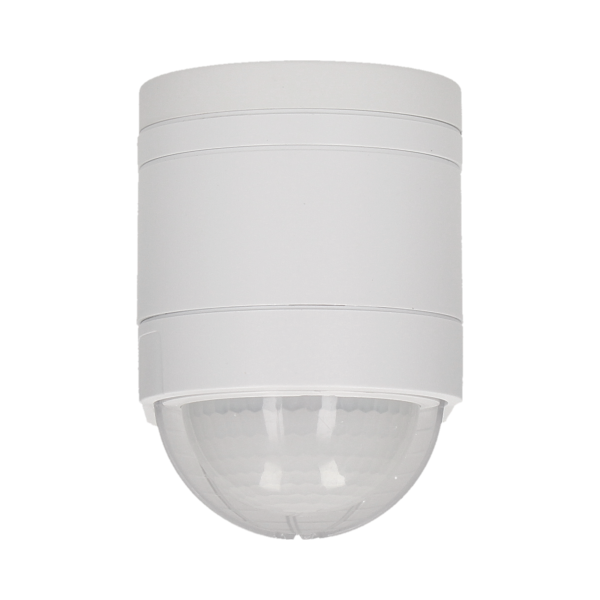 PIR motion sensor 360°, 3 detectors, 3 ways of installation, IP44