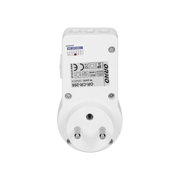 Socket motion detector, 120°