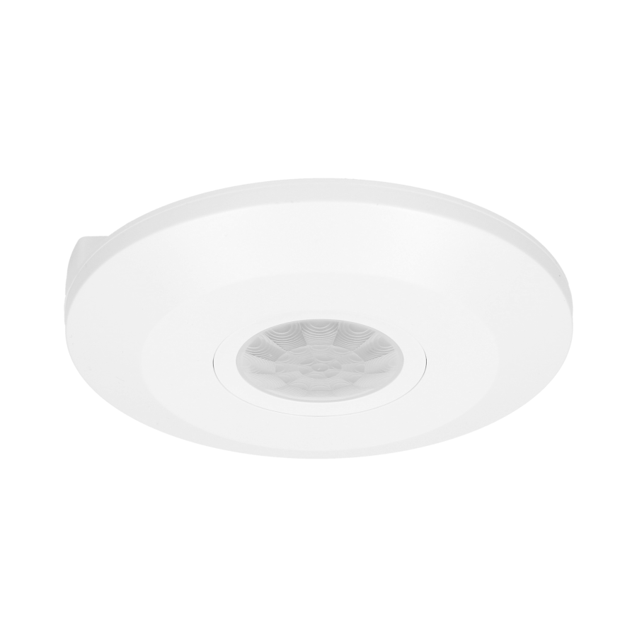 Ultra flat PIR motion sensor 360° with remote control