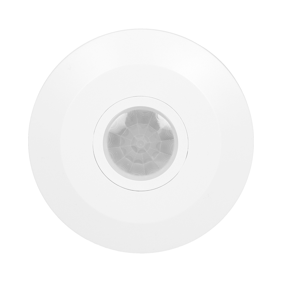 Ultra flat PIR motion sensor 360° with remote control