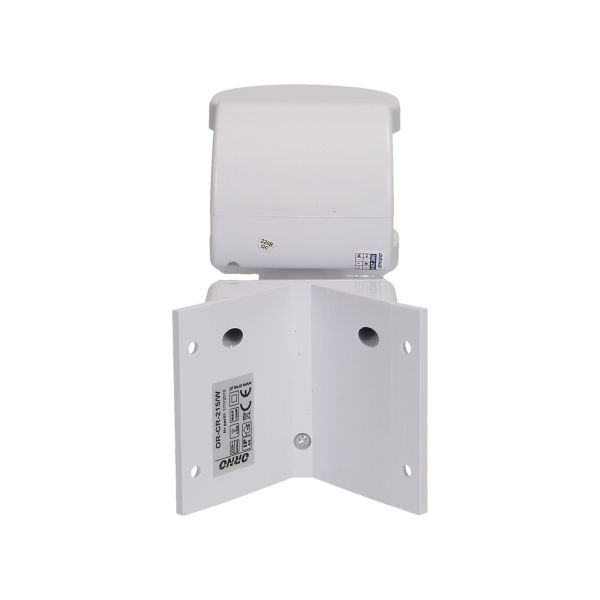 Czujnik ruchu rogowy, 2 sensory 270°, IP44, biały *