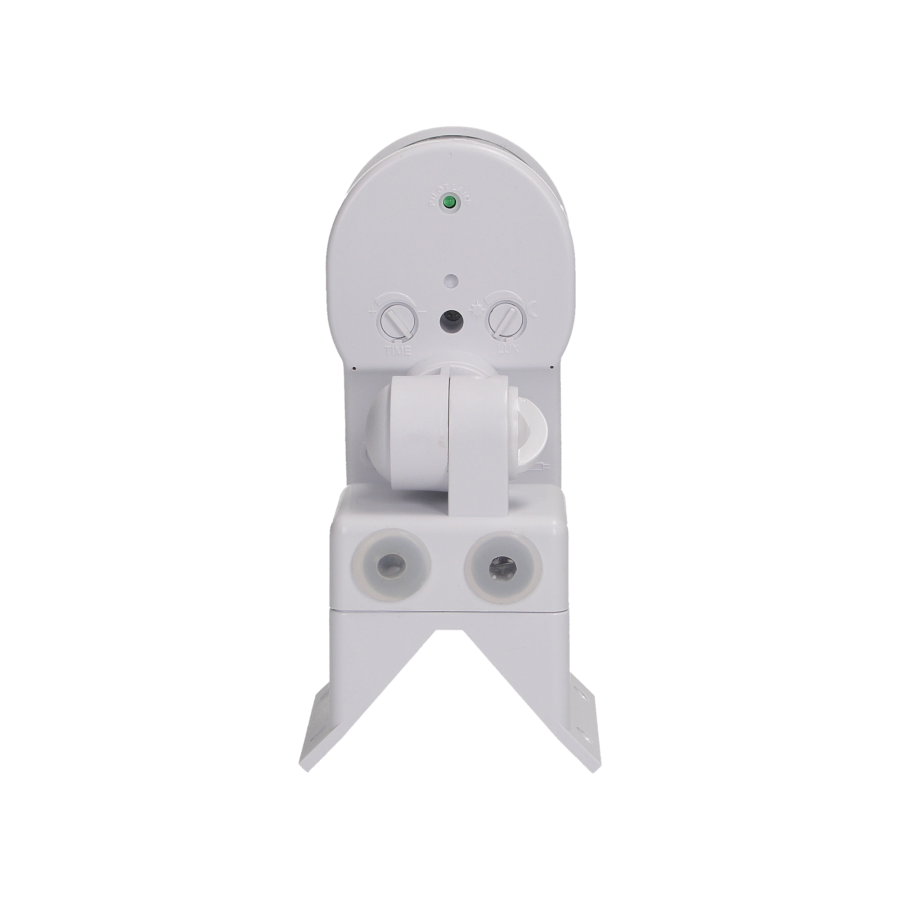 Czujnik ruchu rogowy, 2 sensory 270°, IP44, biały *