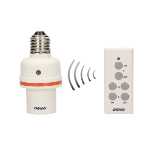 Wireless remote control lamp holder