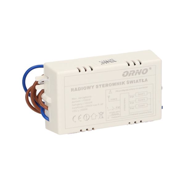 3-channels wireless switch with 2 remote controls