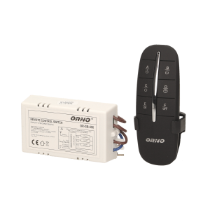 3-channels wireless switch with remote control