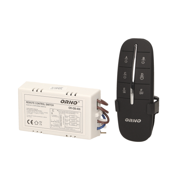 3-channels wireless switch with remote control