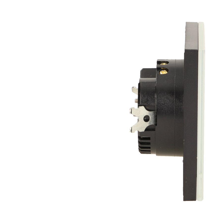 Wireless, touch curtain switch with remote control