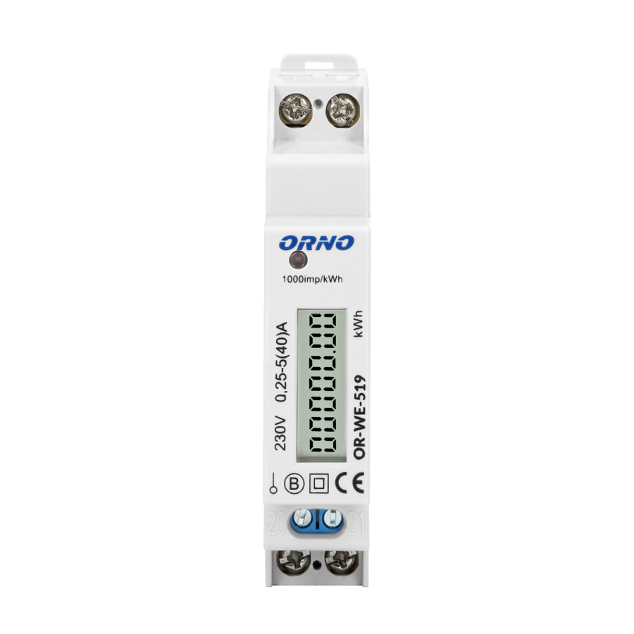 1-phase energy meter with MID, 40A