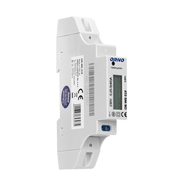1-phase energy meter with MID, 40A
