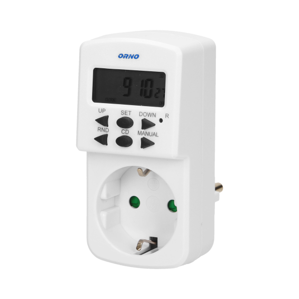 24 hours mechanical timer, schuko