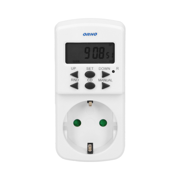 24 hours mechanical timer, schuko