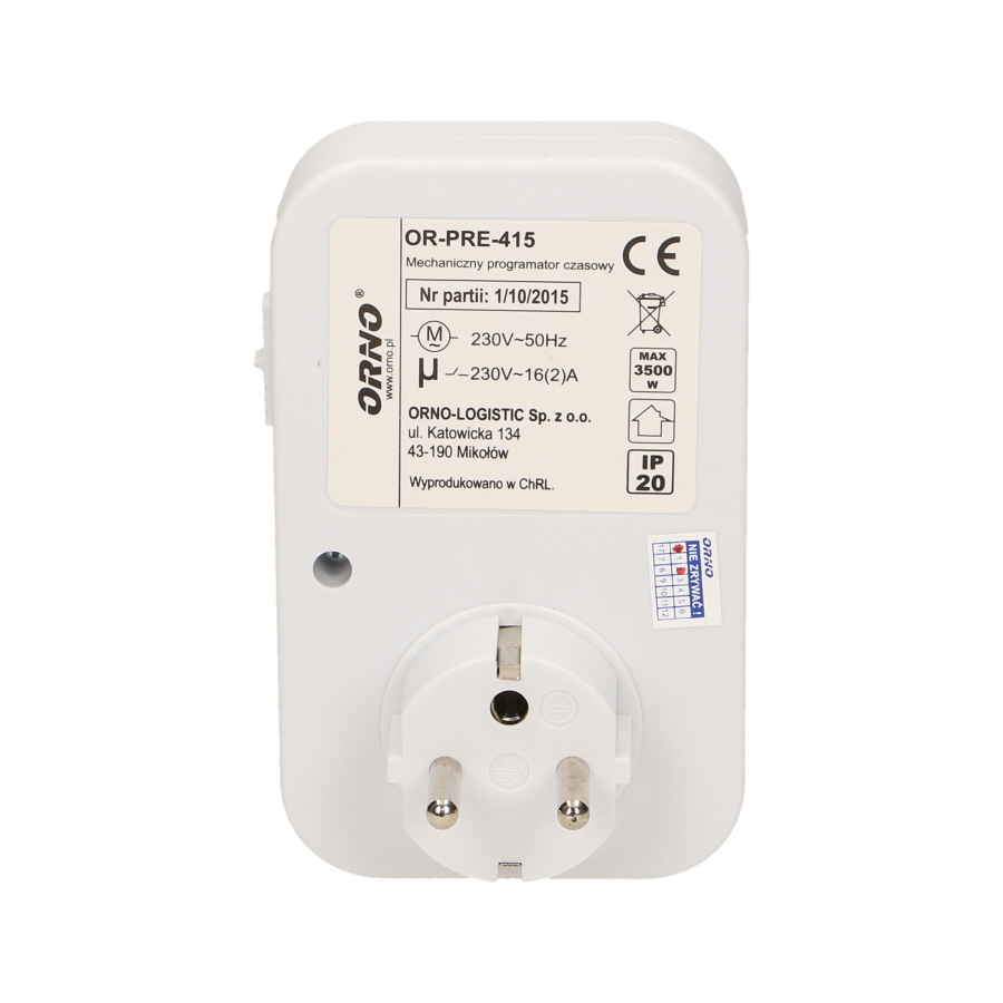 24 hours mechanical timer