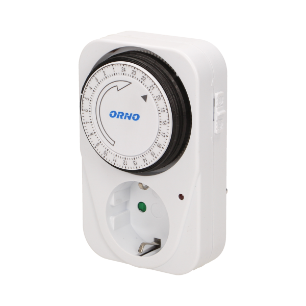 24 hours mechanical timer, schuko