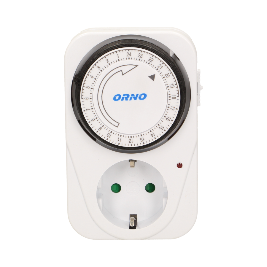 24 hours mechanical timer, schuko