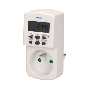 Mini weekly digital timer