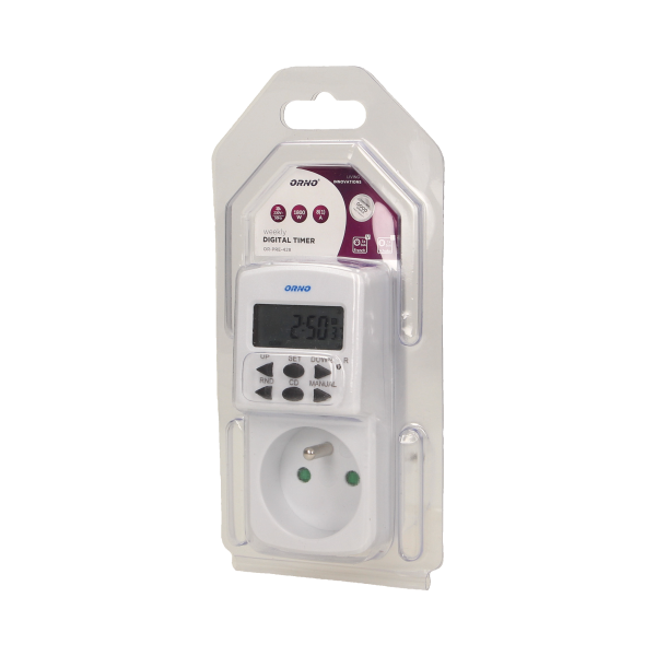 Mini weekly digital timer