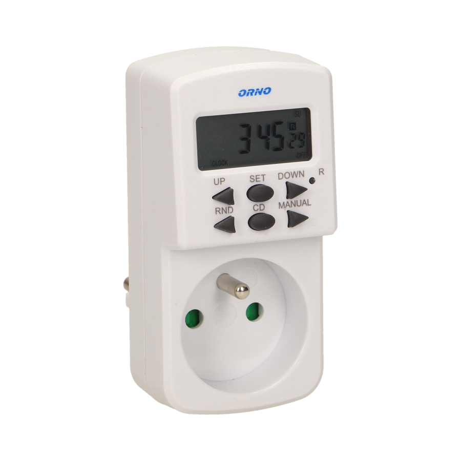 Mini weekly digital timer