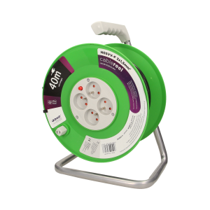 Przedłużacz bębnowy polwinit H05VV-F 3x1,5mm² - 40m, 4x2P+Z