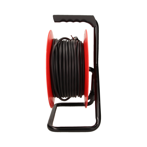 Przedłużacz bębnowy hermetyczny, guma H05RR-F 3x1,5mm² - 40m, 4x2P+Z, IP44 *