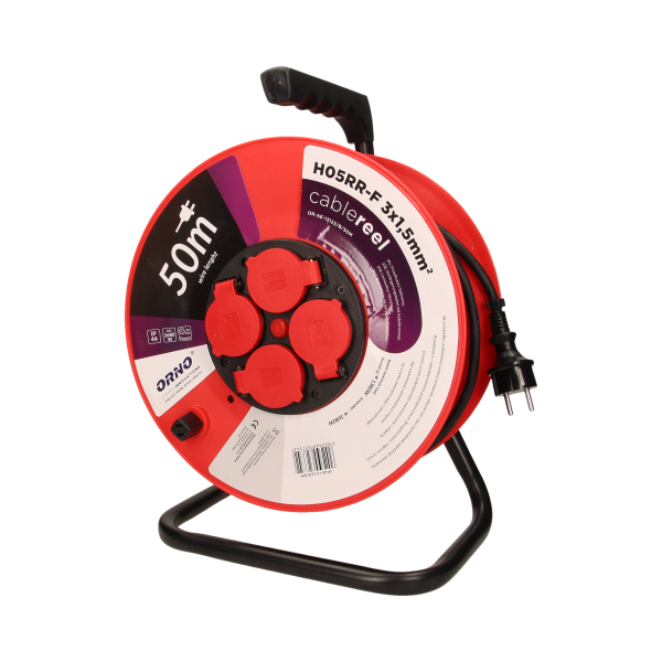 Cable reel, 16A, 50m